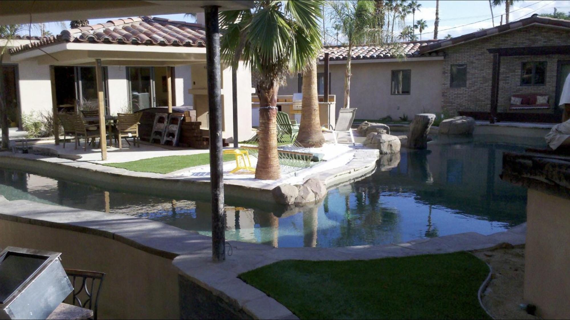 Warm Sands Villa-Moving River/Island Palm Springs Eksteriør bilde