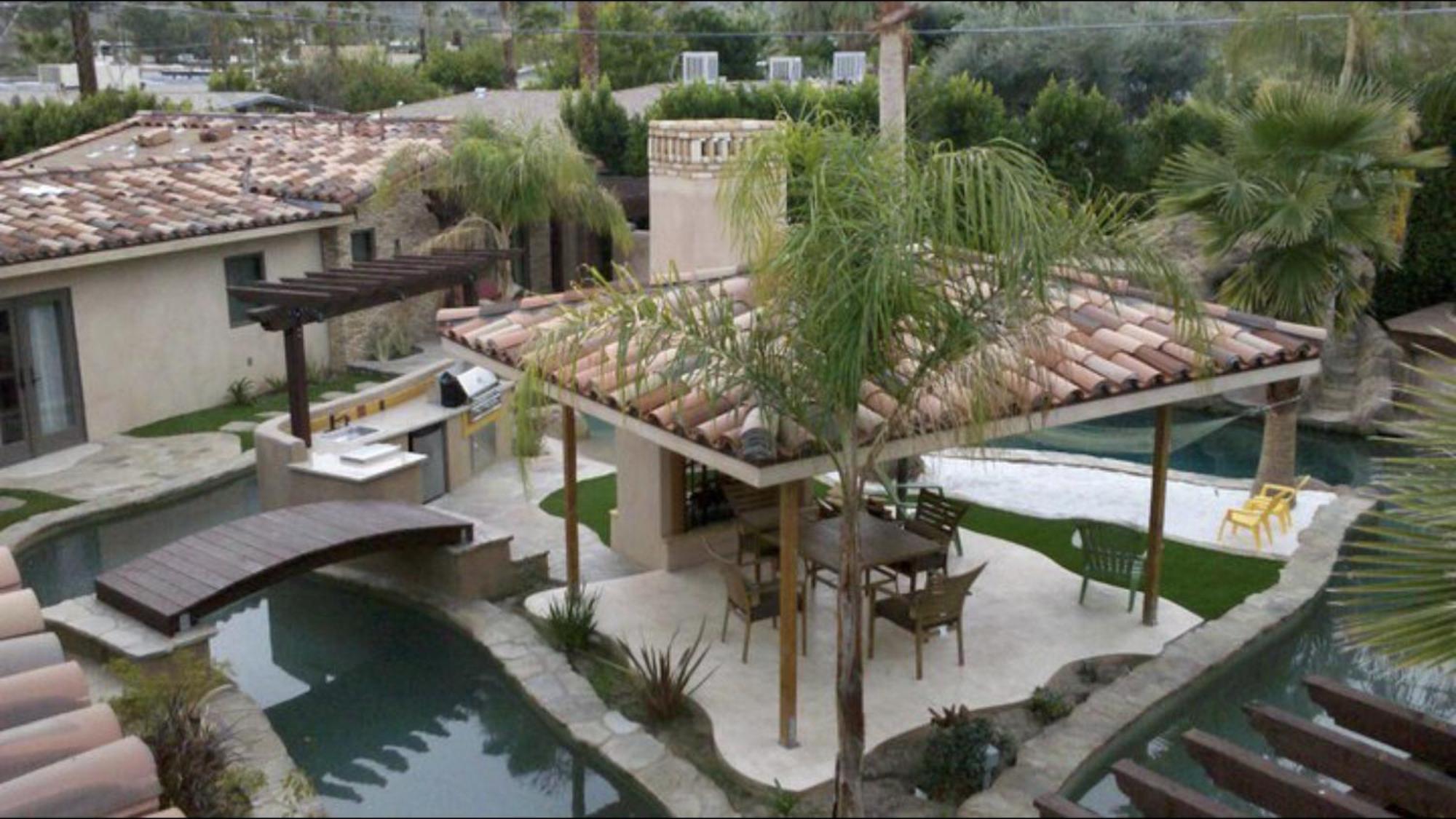Warm Sands Villa-Moving River/Island Palm Springs Eksteriør bilde