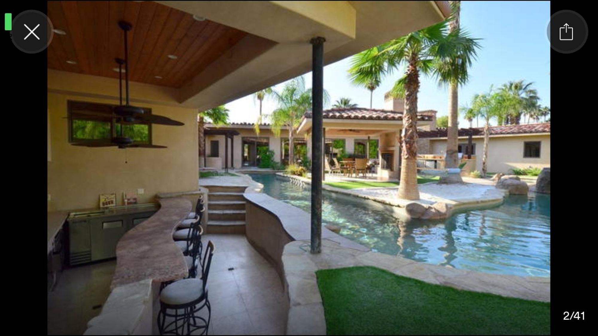 Warm Sands Villa-Moving River/Island Palm Springs Eksteriør bilde